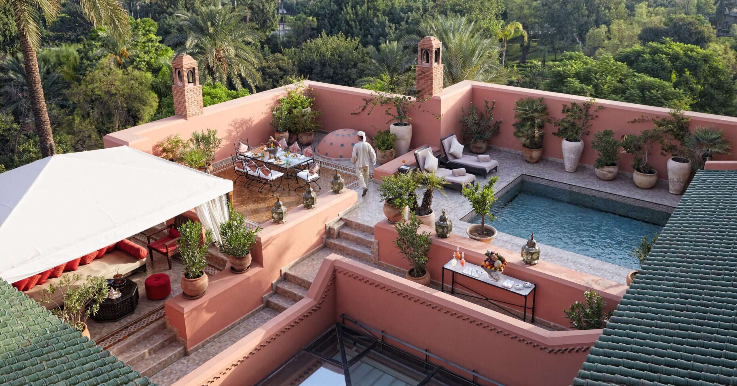 Royal Mansour rooftop