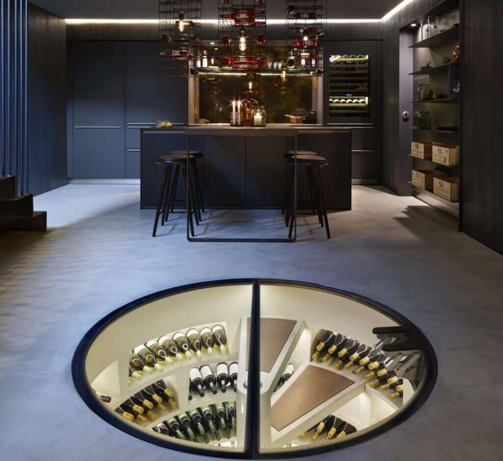 spiral cellars wine cellar